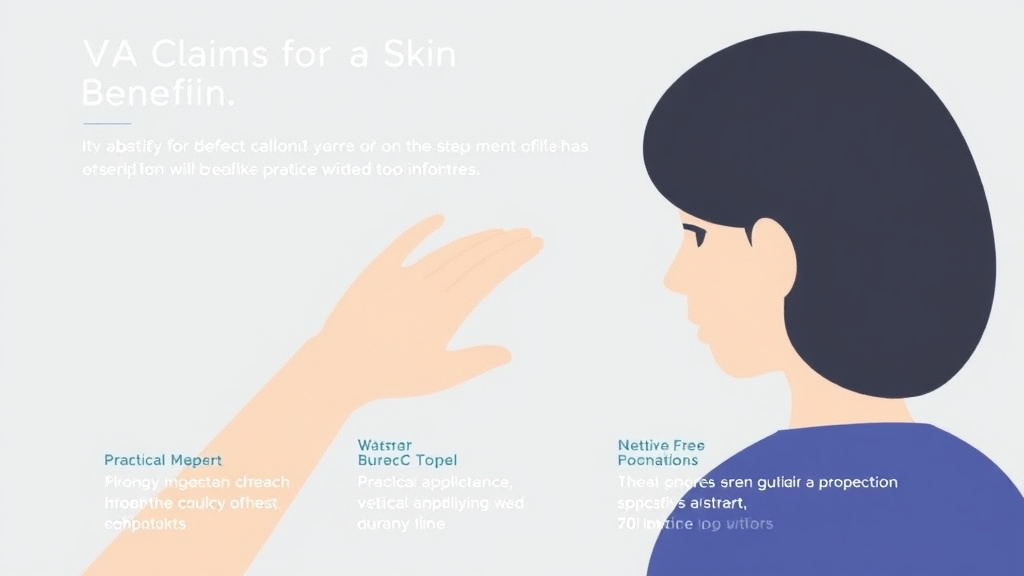 Visual guide for practical steps in va claims for skin conditions overview