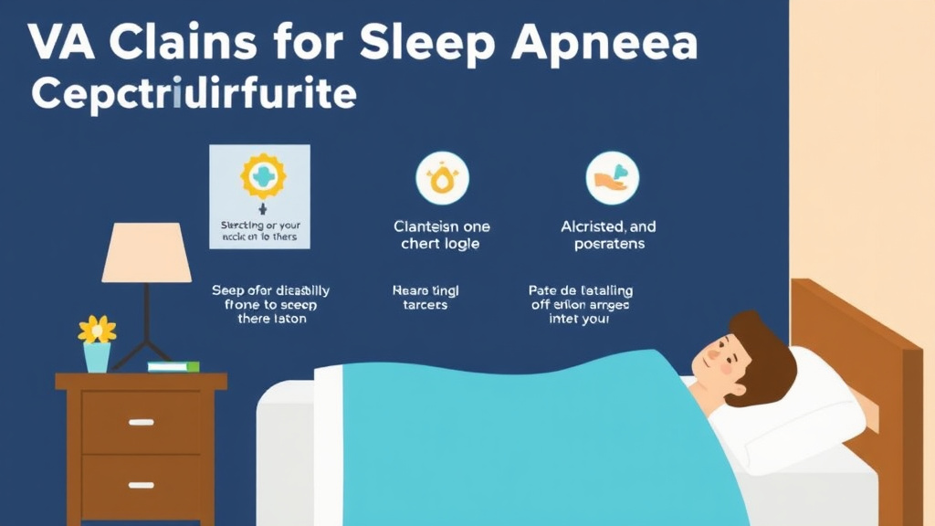 Visual guide for practical steps in va claims for sleep apnea: complete guide