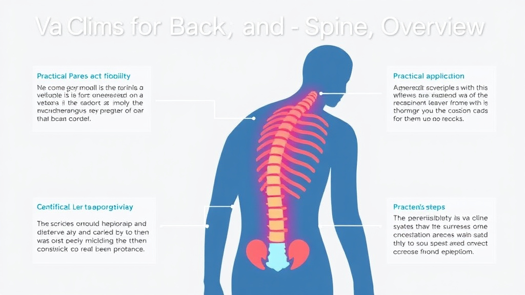 Visual guide for practical steps in va claims for back and spine conditions overview