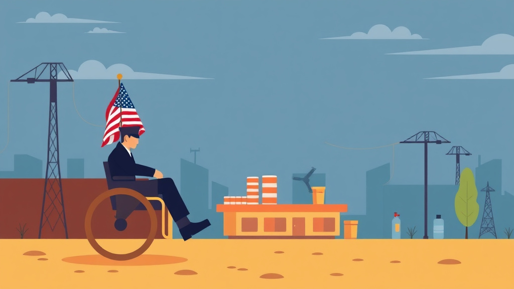 Illustration showing key concepts related to va claims for toxic exposure under the pact act