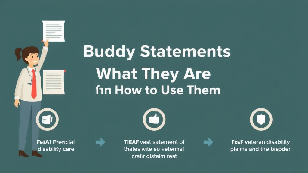 Practical checklist visual for buddy Statements: What They Are and How to Use Them