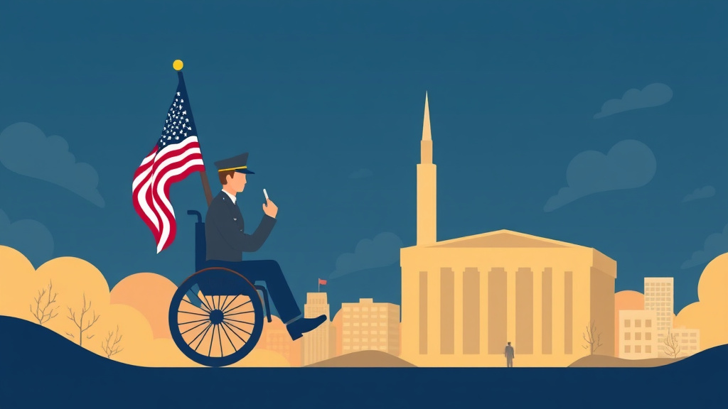 Illustration showing key concepts related to va claims for post-9/11 veterans