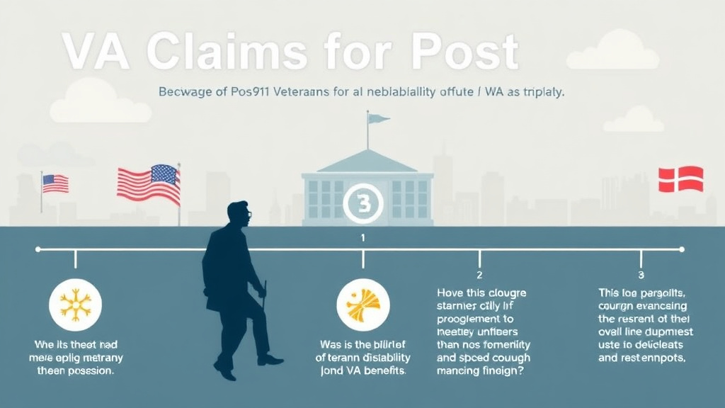 Visual guide for practical steps in va claims for post-9/11 veterans