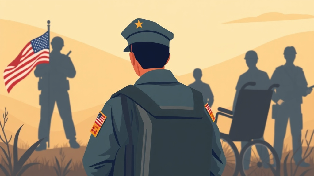 Illustration showing key concepts related to va claims for vietnam era veterans