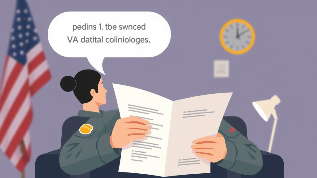 Illustration showing key concepts related to reading your va rating decision letter