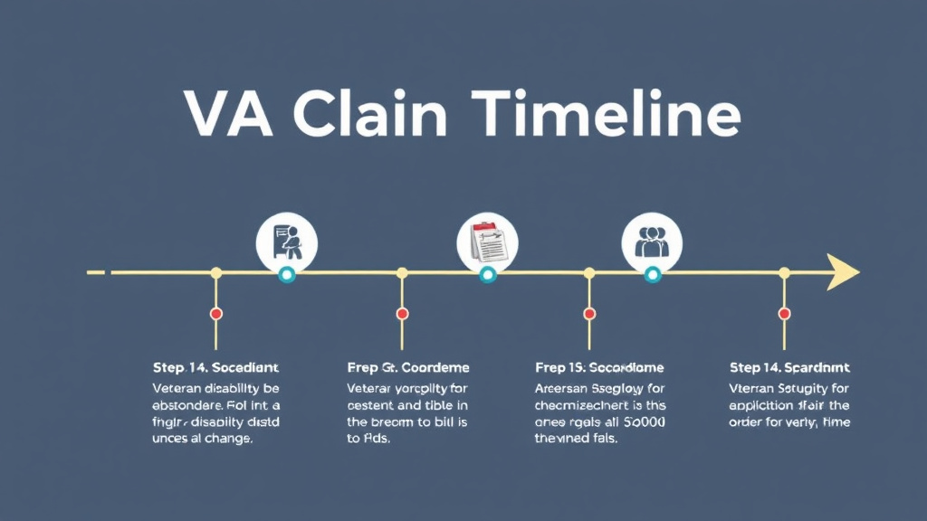 Visual guide for practical steps in va claim timeline: how long does a claim take?