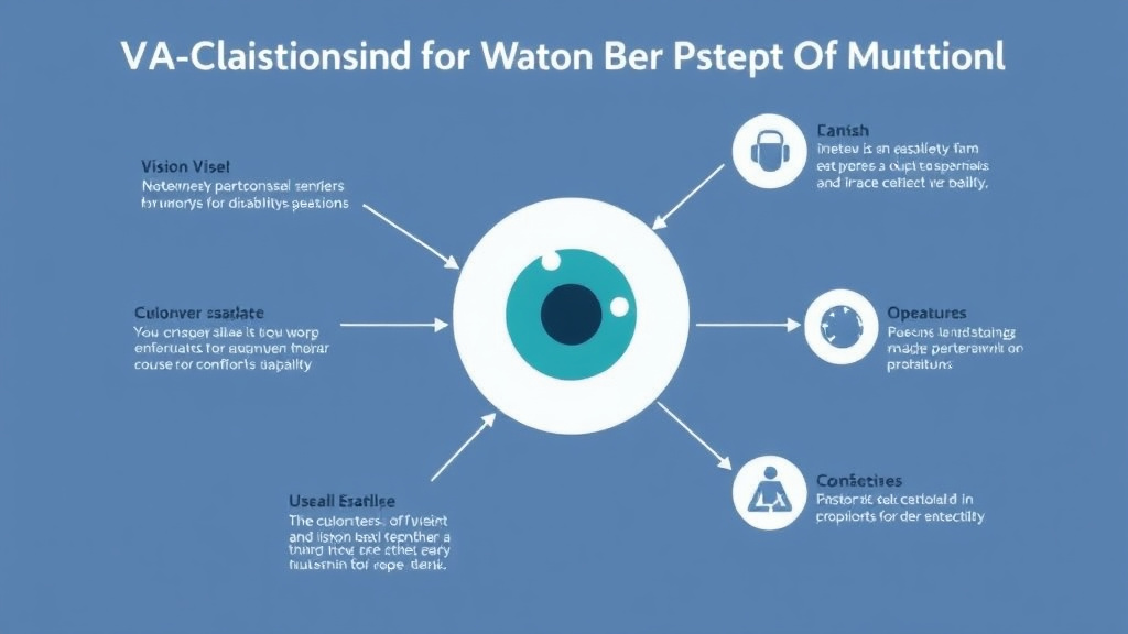 Practical workflow diagram for VA Claims for Vision and Eye Conditions