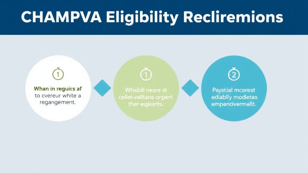 Visual guide for practical steps in champva eligibility requirements