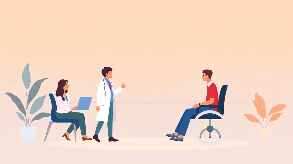 A professional illustration depicting CHAMPVA Healthcare for Dependents