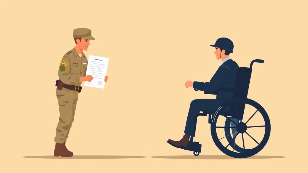Illustration showing key concepts related to gi bill and va disability: using both