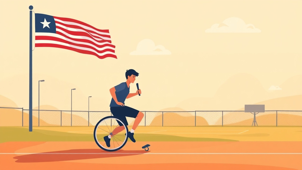 Illustration showing key concepts related to va adaptive sports programs for disabled veterans