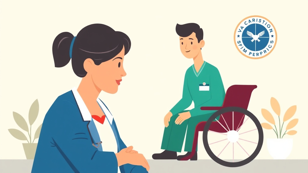 Educational graphic covering the essentials of VA Caregiver Support Program