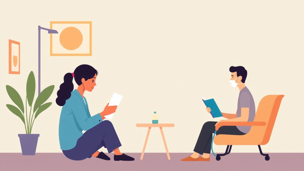 Illustration showing key concepts related to va community care: getting treatment outside the va