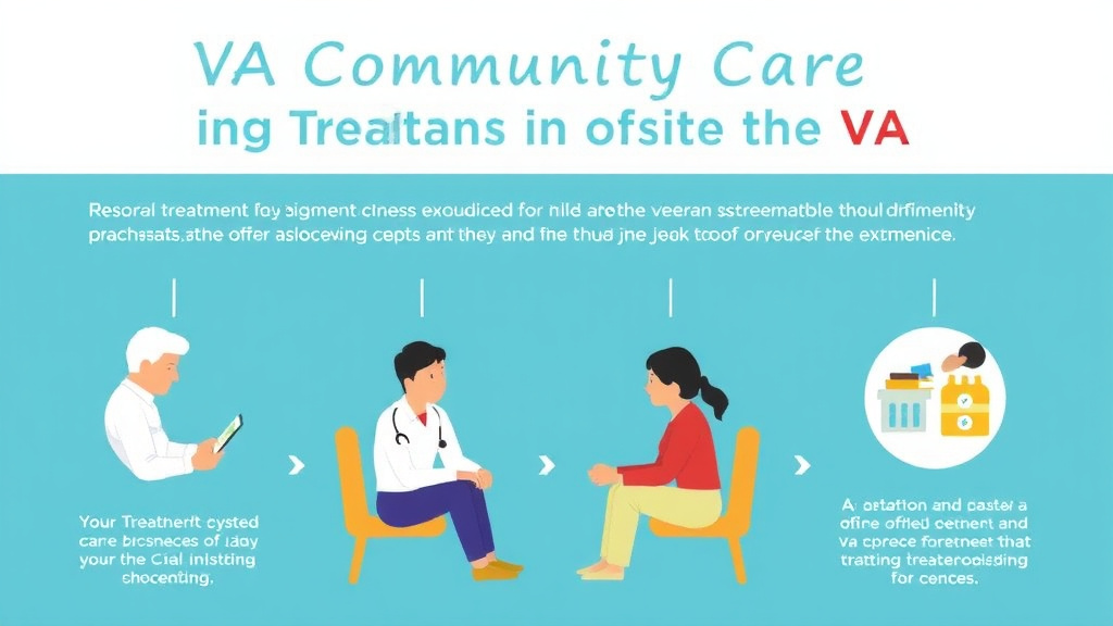 Visual guide for practical steps in va community care: getting treatment outside the va