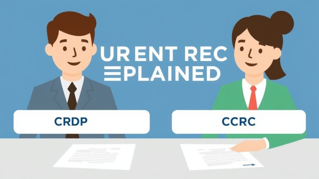 Step-by-step visual guide for implementing concurrent Receipt Explained: CRDP and CRSC
