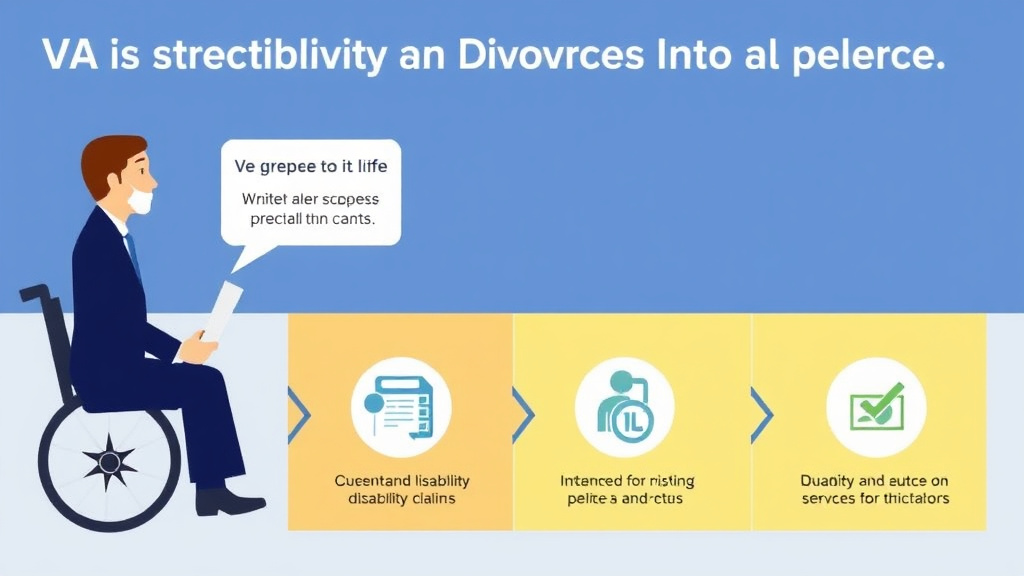Visual guide for practical steps in va disability and divorce: what happens to benefits