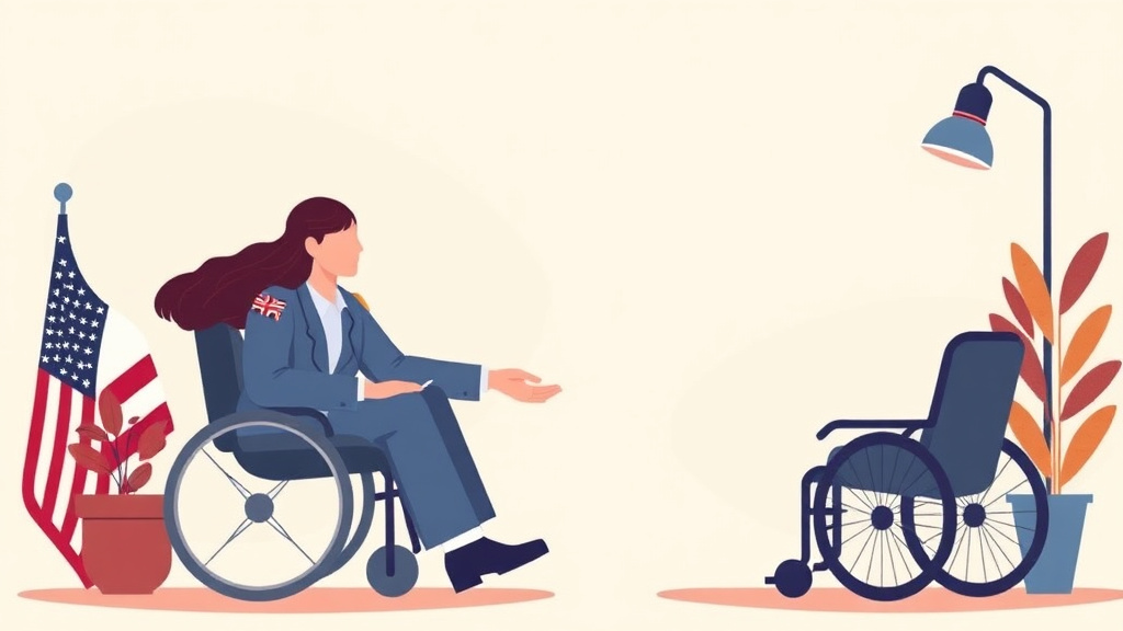 Illustration showing key concepts related to va disability and medicare: using both