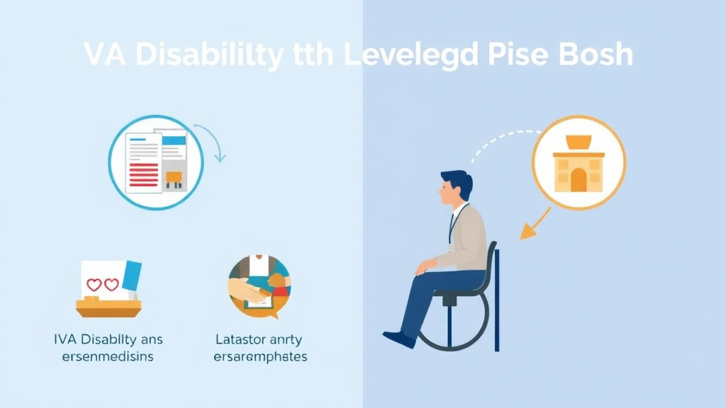 Visual guide for practical steps in va disability and medicare: using both