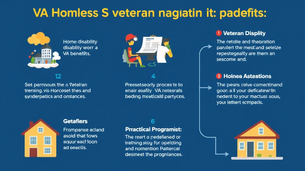 Visual guide for practical steps in va homeless veteran programs and housing