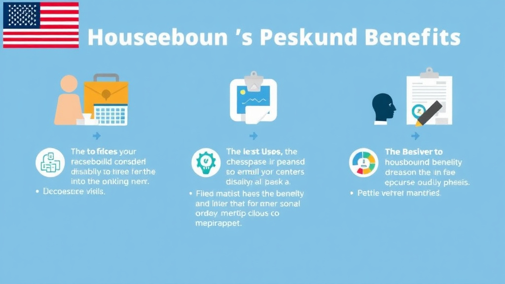 Visual guide for practical steps in va housebound pension benefits