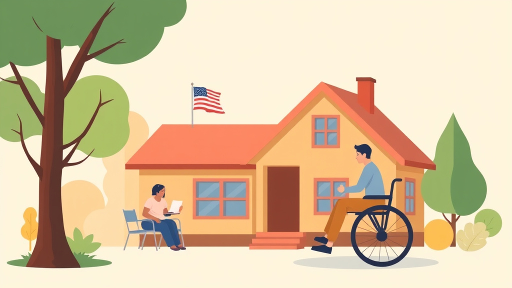 Illustration showing key concepts related to va specially adapted housing: complete application guide