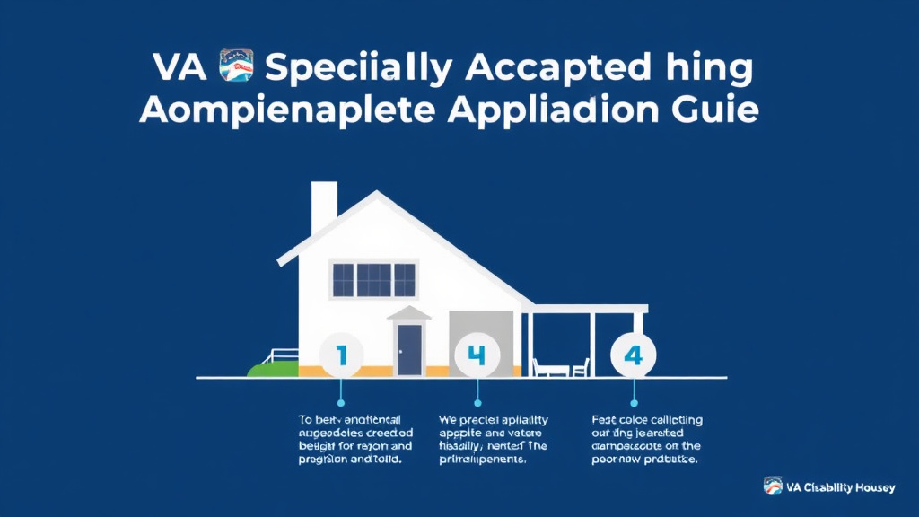 Visual guide for practical steps in va specially adapted housing: complete application guide
