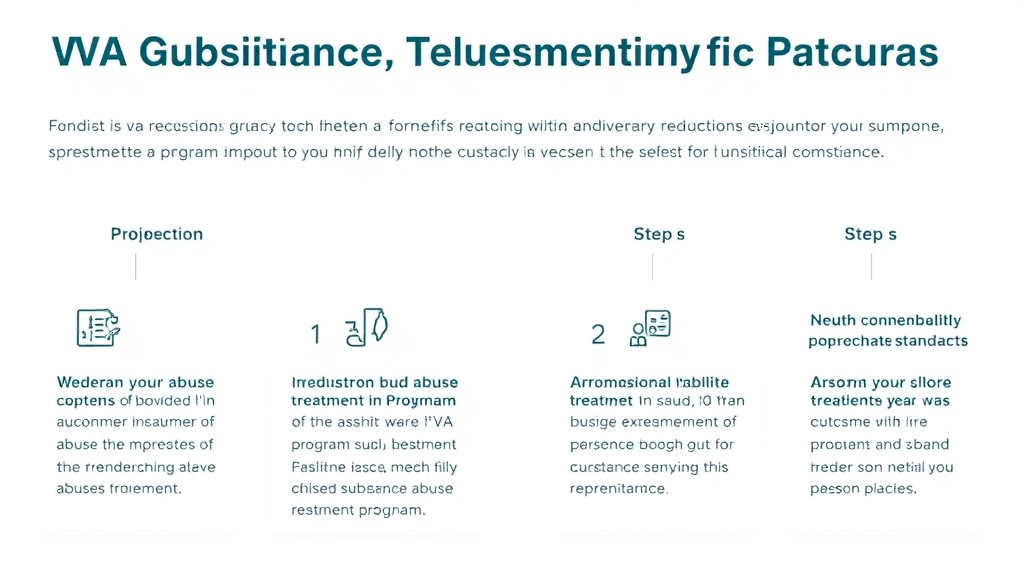 Visual guide for practical steps in va substance abuse treatment programs